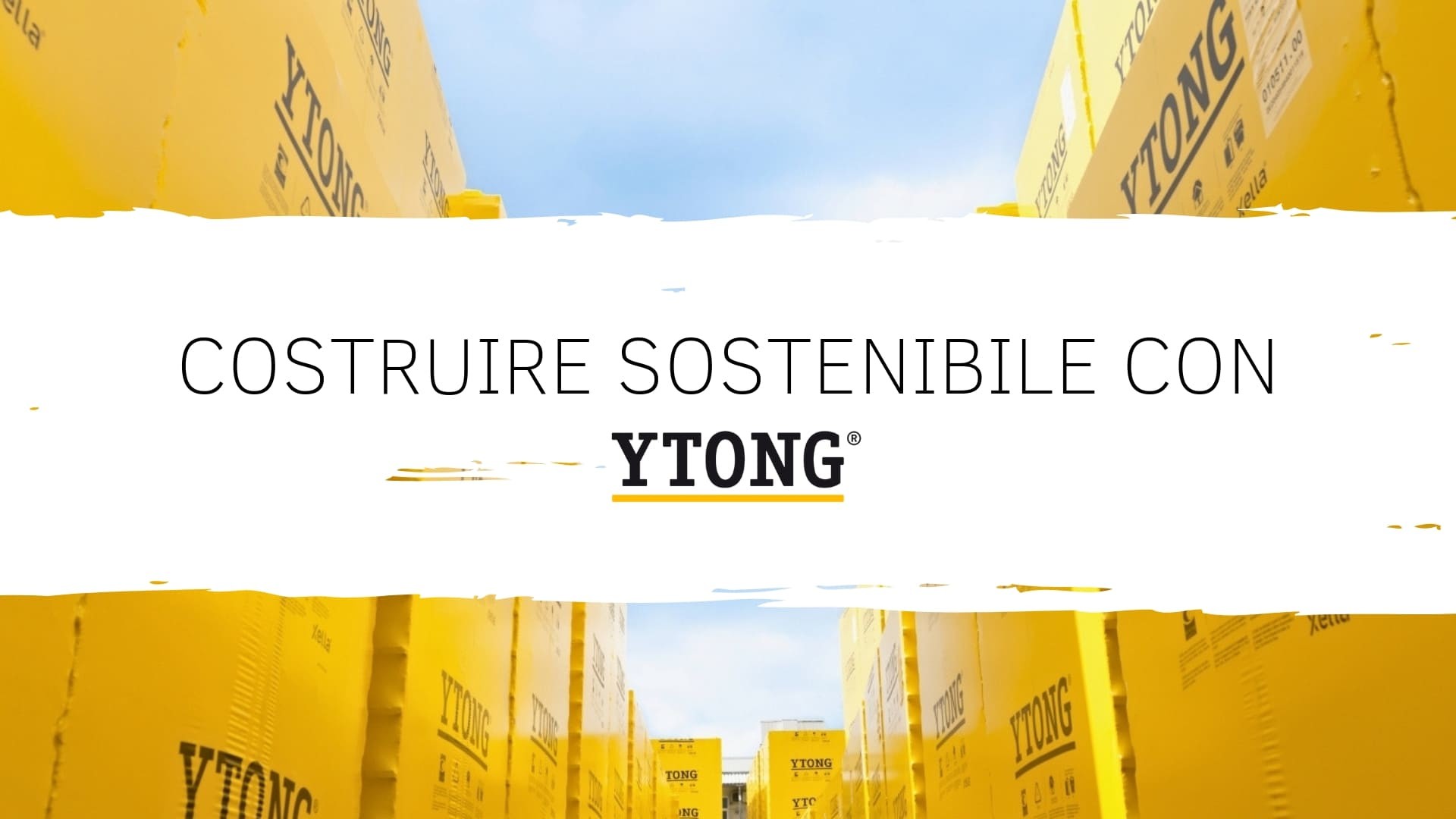Costruire sostenibile con i blocchi Ytong